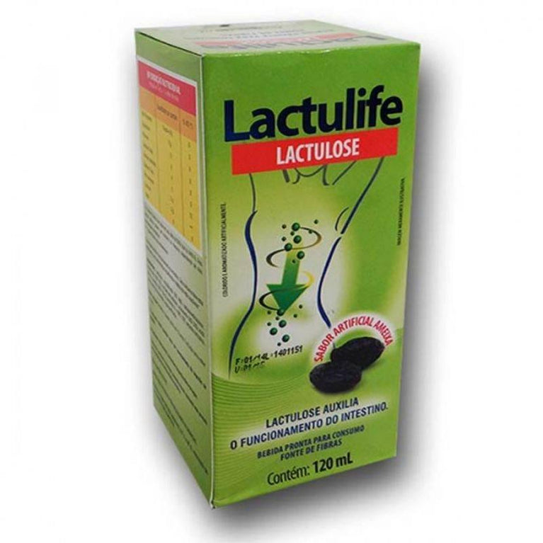 Lactulife Ameixa Com 120ml - Drogaria Poupa Centro