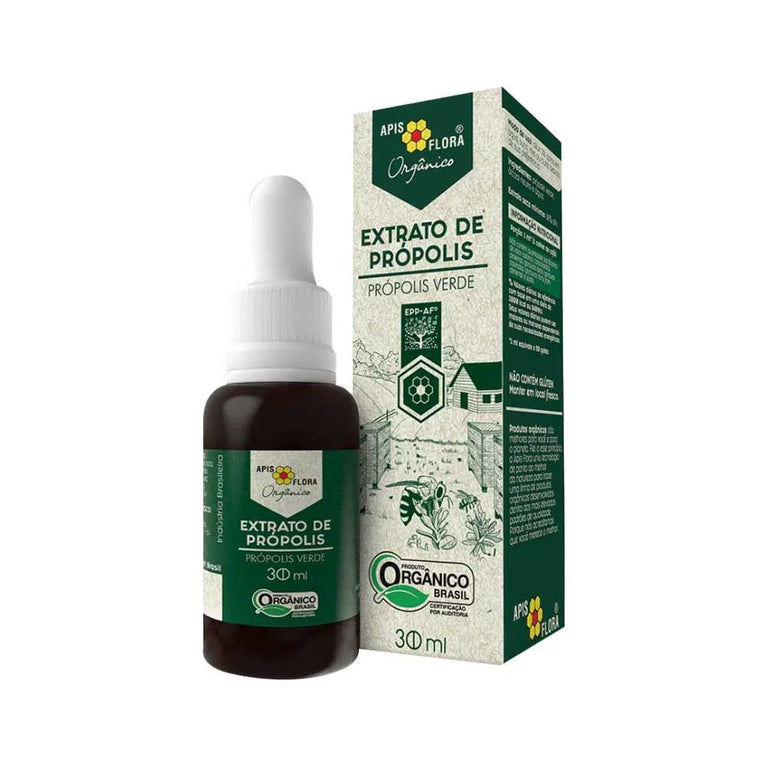 Extrato de Própolis Verde 30ml Orgânico - Apis Flora - Drogaria Poupa Centro