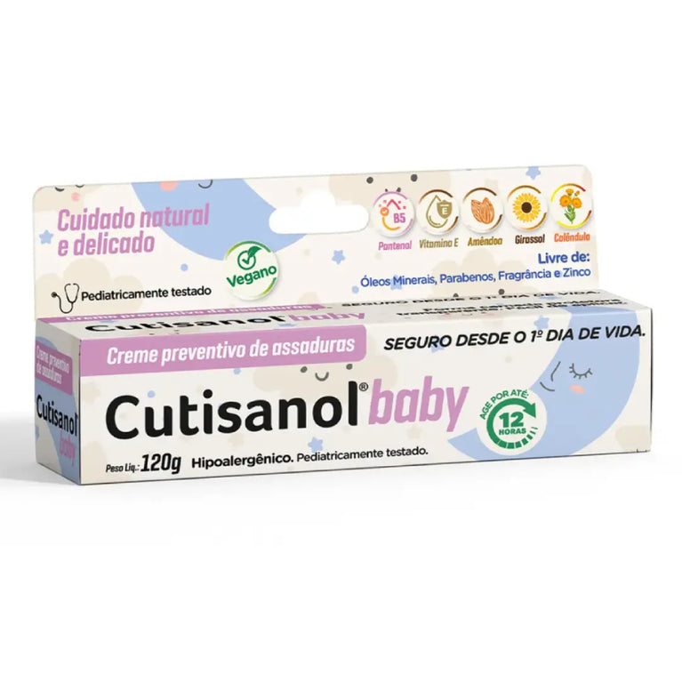 Creme Preventivo de Assaduras Cutisanol Baby 120g