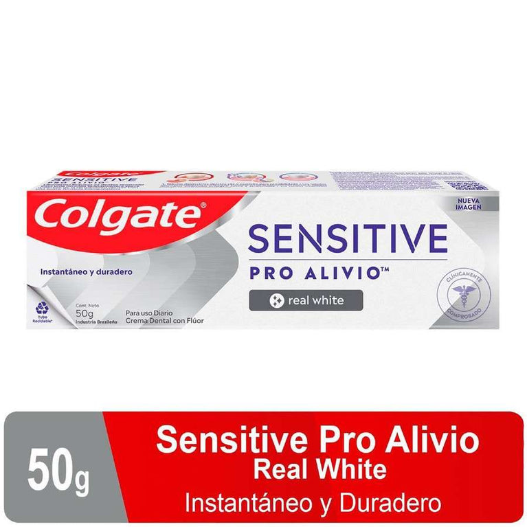 Creme DentalColgate Sensitive Pro Alívio Branqueador 50g