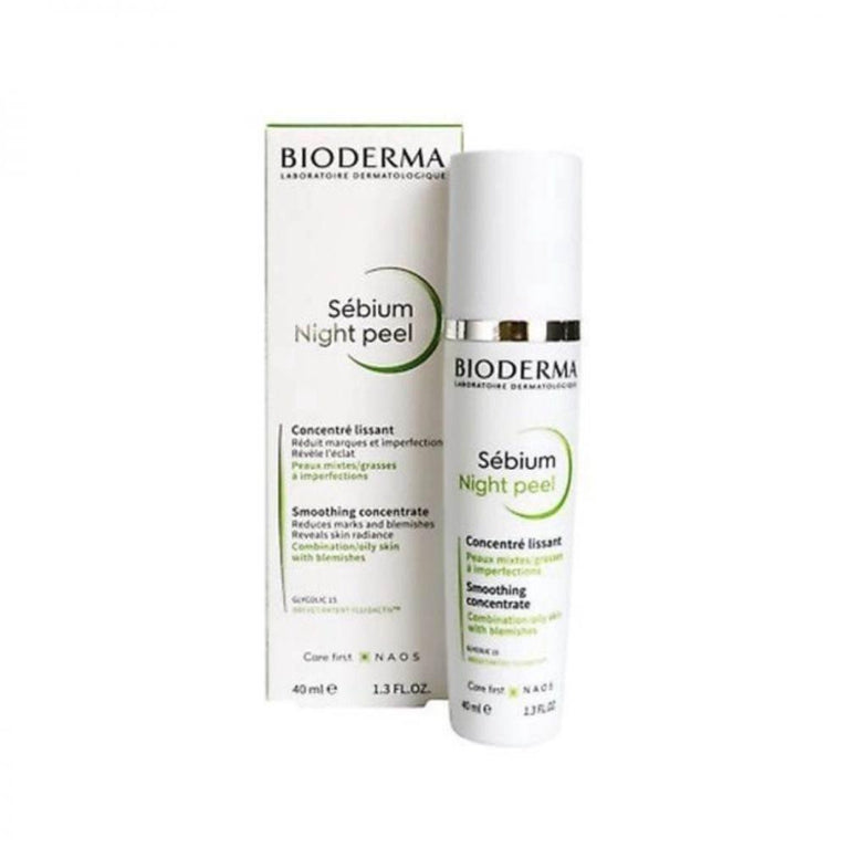 Bioderma Sébium Night Peel Sérum Anti-idade Noturno 40ml - Drogaria Poupa Centro