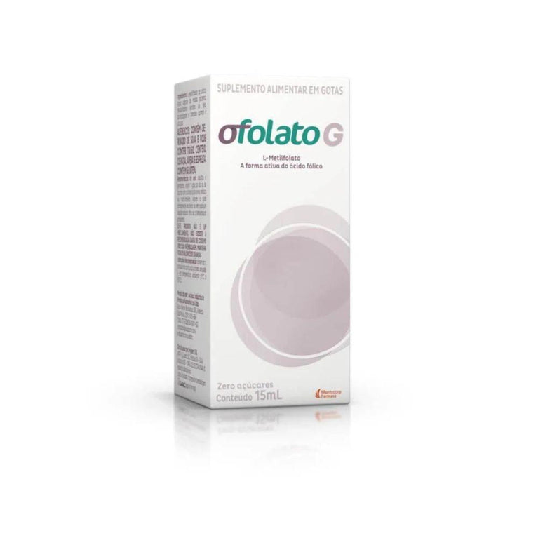 Suplemento Alimentar Ofolato G Gotas - 15ml - Drogaria Poupa Centro
