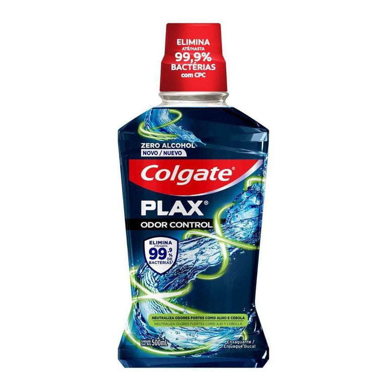Enxaguante Bucal Colgate Plax Odor Control 500ml - Drogaria Poupa Centro