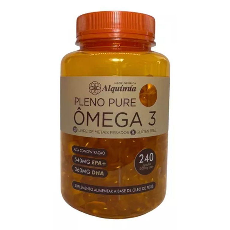 Pleno Pure Omega 3 240´S Alquimia - Drogaria Poupa Centro