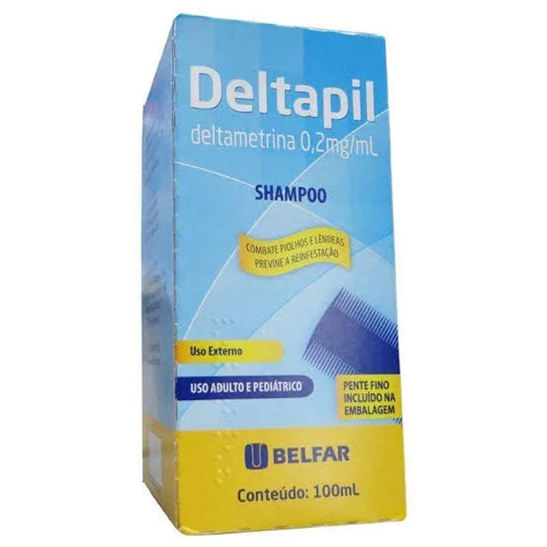 Shampoo Deltapil 100Ml - Drogaria Poupa Centro