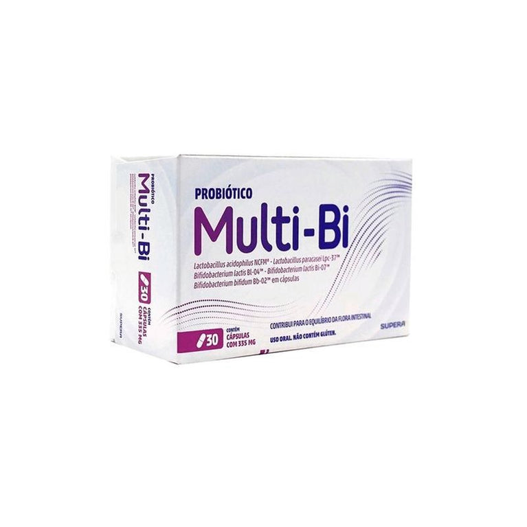 Multi-Bi Probiótico 30 Cápsulas 335mg