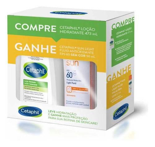 Kit Cetaphil Loção Hidratante 473ml + Sunlight Fps 60 50ml - Drogaria Poupa Centro