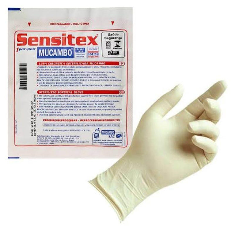 Luva Sensitex Par N6,5 - Drogaria Poupa Centro