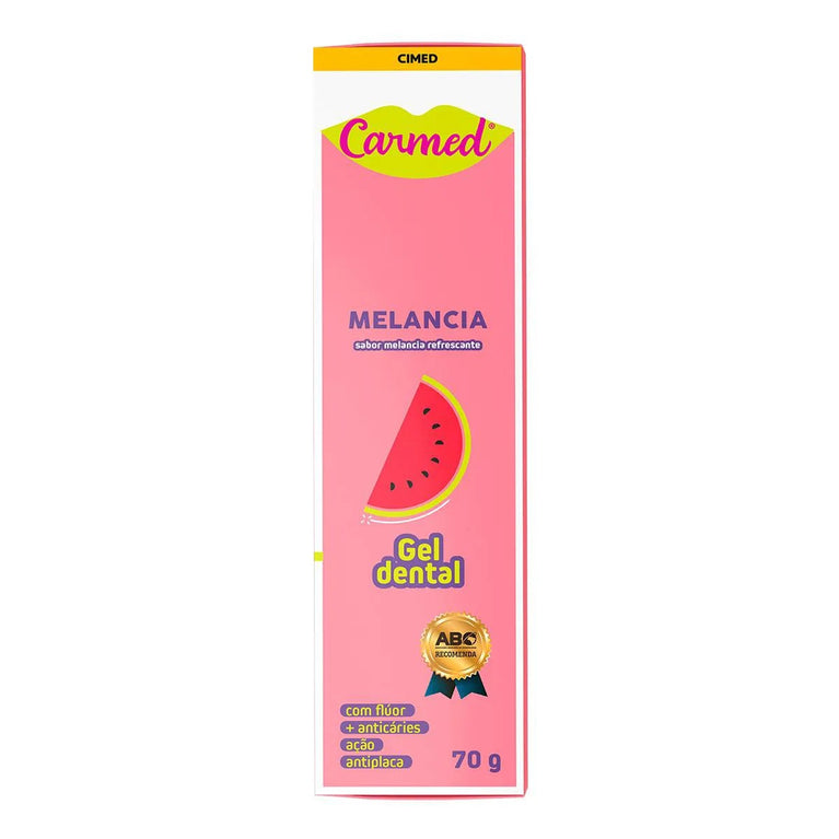 Gel Dental Carmed Melancia com Flúor 70g