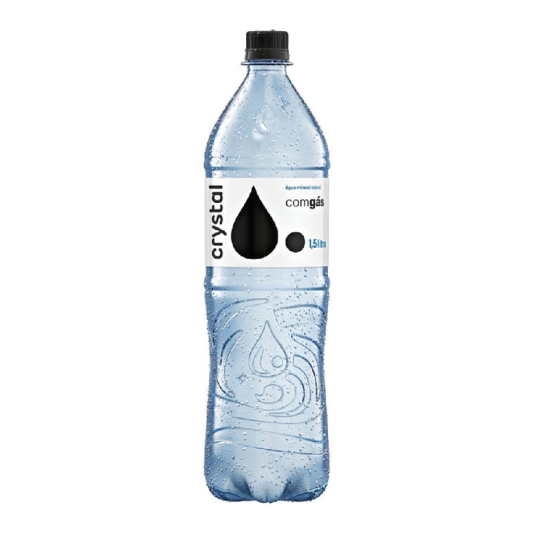 Água Mineral Crystal Com Gás 1,5L | Refrescância