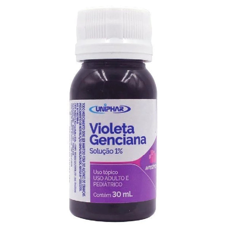 Kit 5 Violeta Genciana Uniphar - 30ML