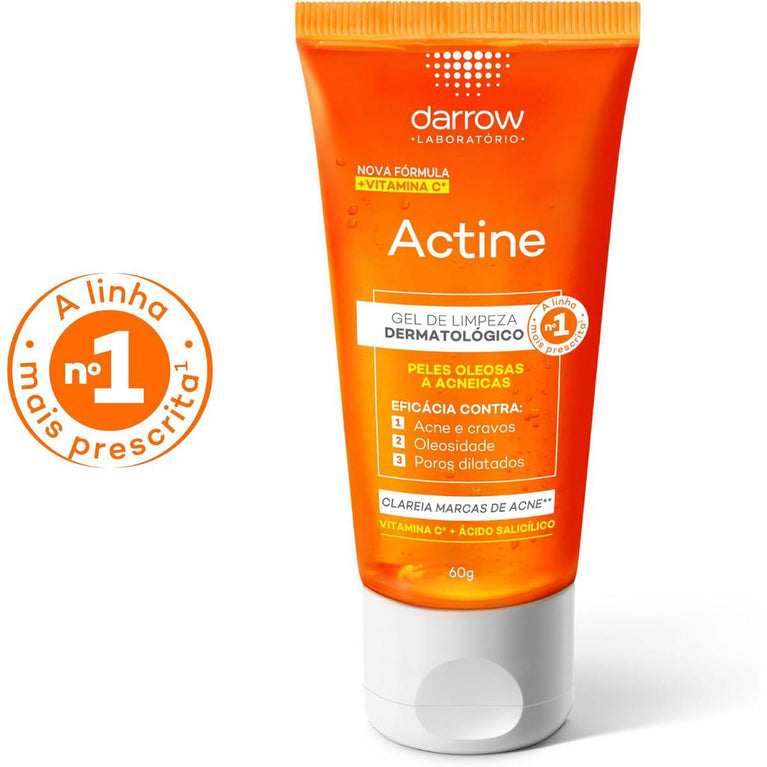 Darrow Actine Gel de Limpeza Facial Antiacne 60g