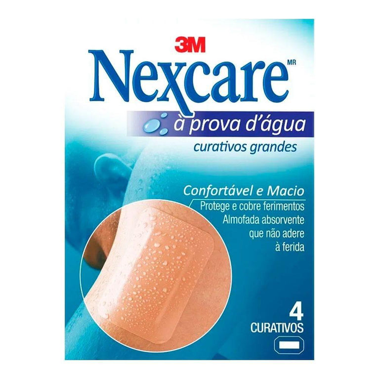Curativo Nexcare C/04 Prova Dagua - Drogaria Poupa Centro