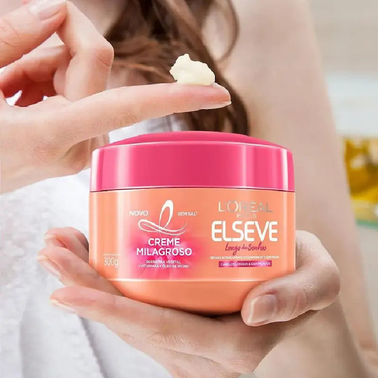 Creme Tratamento Elseve Longo dos Sonhos 300g