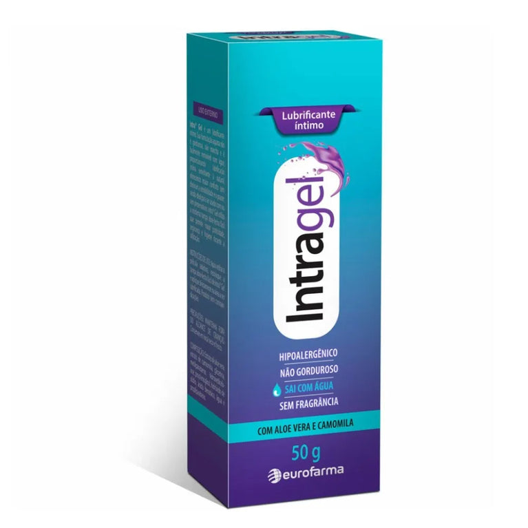 Intra Gel Lubrificante Intimo Bisnaga 50g