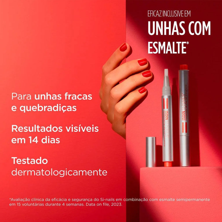 Fortalecedor de Unhas Isdin Si-Nails com 2,5ml