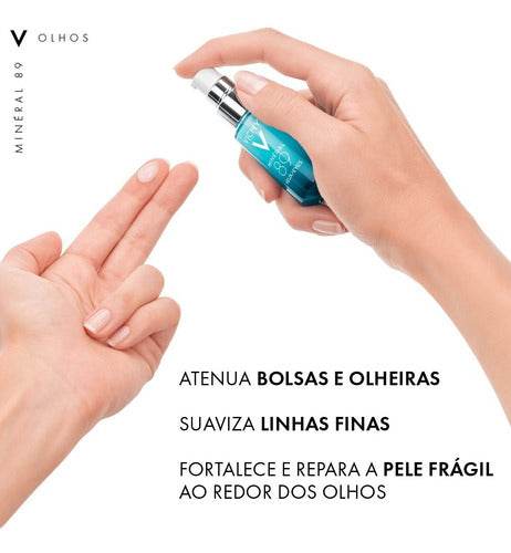 Sérum Fortalecedor Minéral 89 Gel Para Olhos 15ml Vichy - Drogaria Poupa Centro