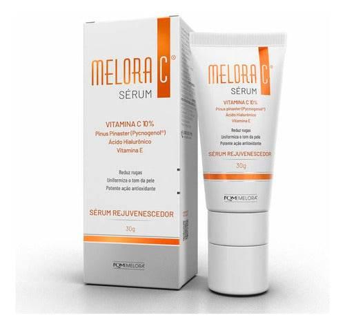 Sérum Rejuvenescedor Melora C Vitamina C 10% 30g - Drogaria Poupa Centro