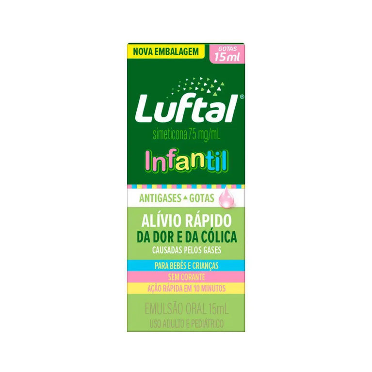 Luftal 75Mg/Ml Infantil em Gotas - 15Ml