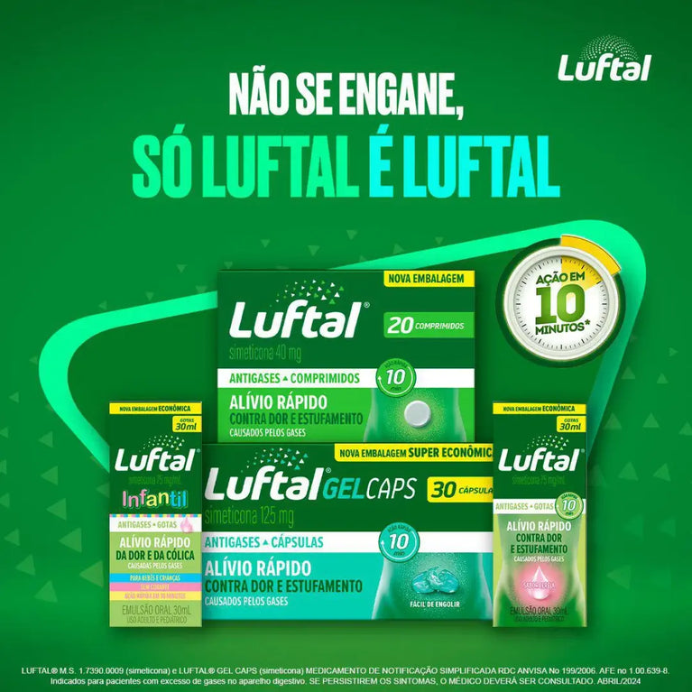 Luftal 75Mg/Ml Infantil em Gotas - 15Ml