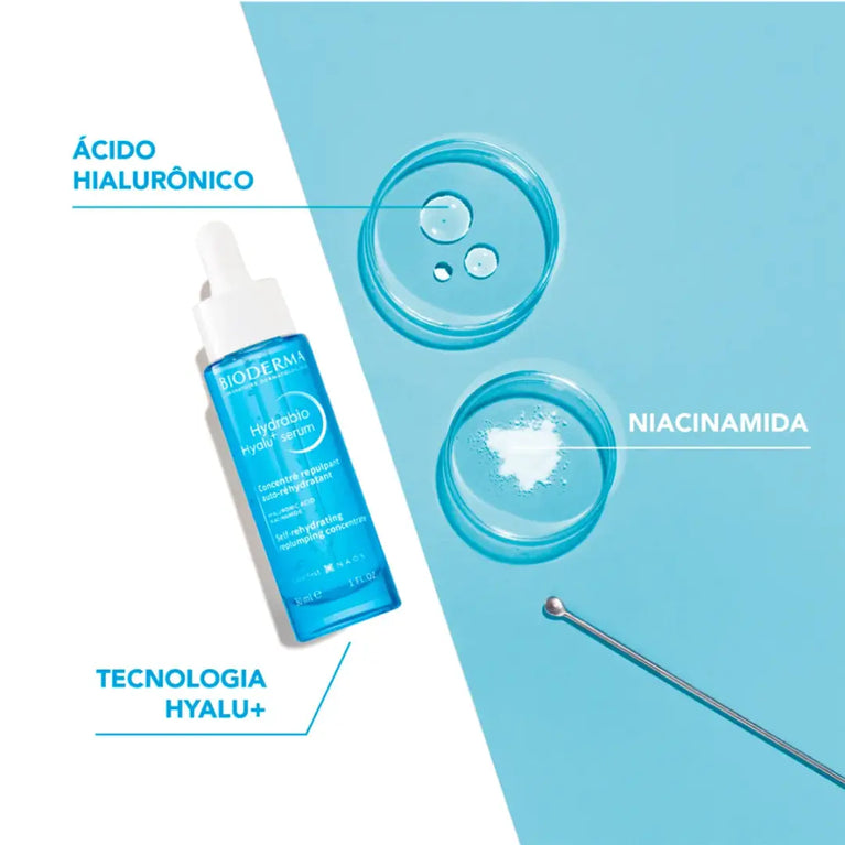 Sérum Facial Anti-Idade Preenchedor Bioderma Hydrabio Hyalu+ Sérum Com 30ml