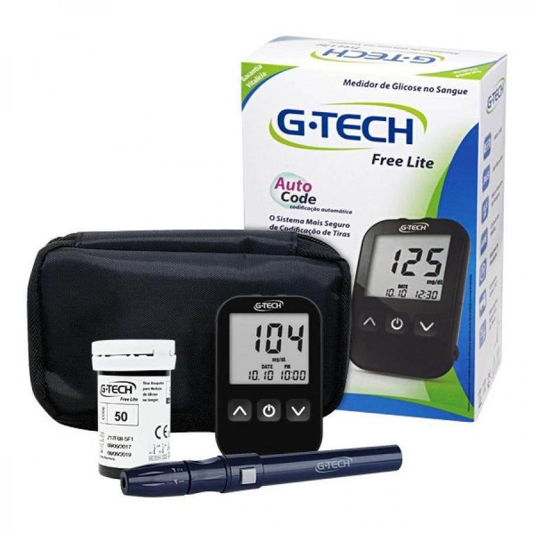 Medidor De Glicose G-tech Free Lite - Drogaria Poupa Centro