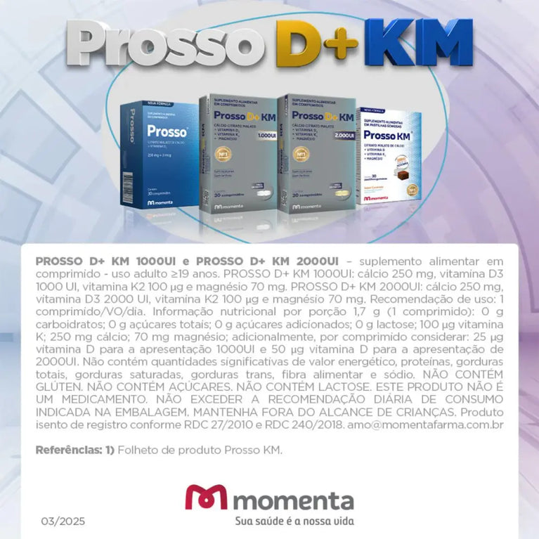 Prosso KM Com 30 Pastilhas