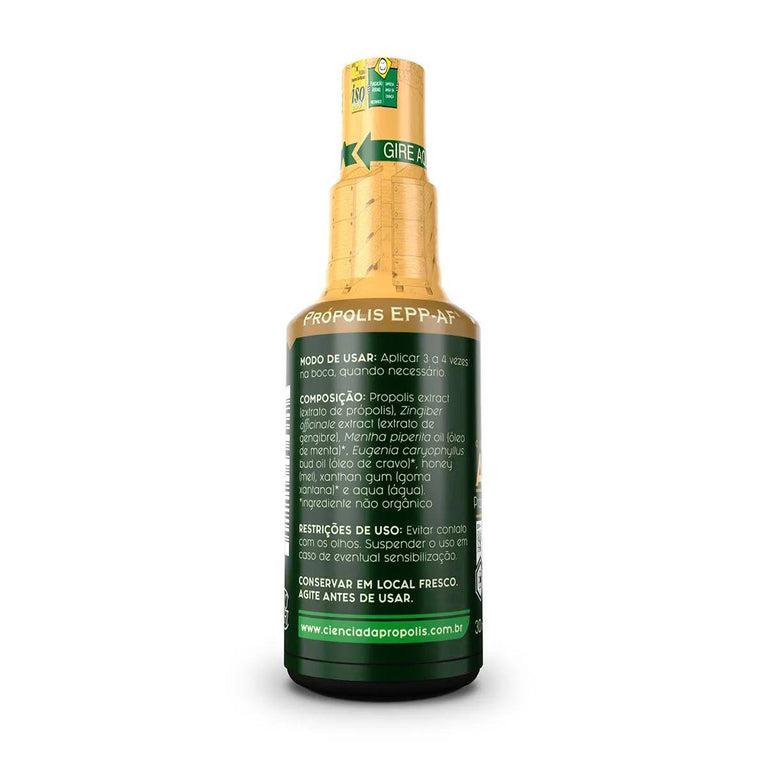 Spray para Garganta Apis Flora Apigen Orgânico Própolis, Mel e Gengibre 30ml