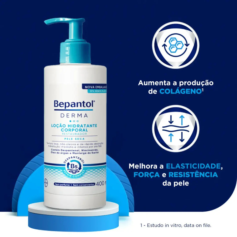Hidratante Corporal Bepantol Derma Restaurador 400mL