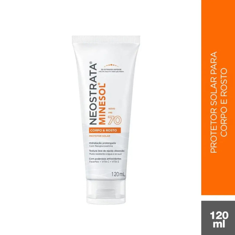 Neostrata Minesol Fps70 Corpo&Rosto 200ml