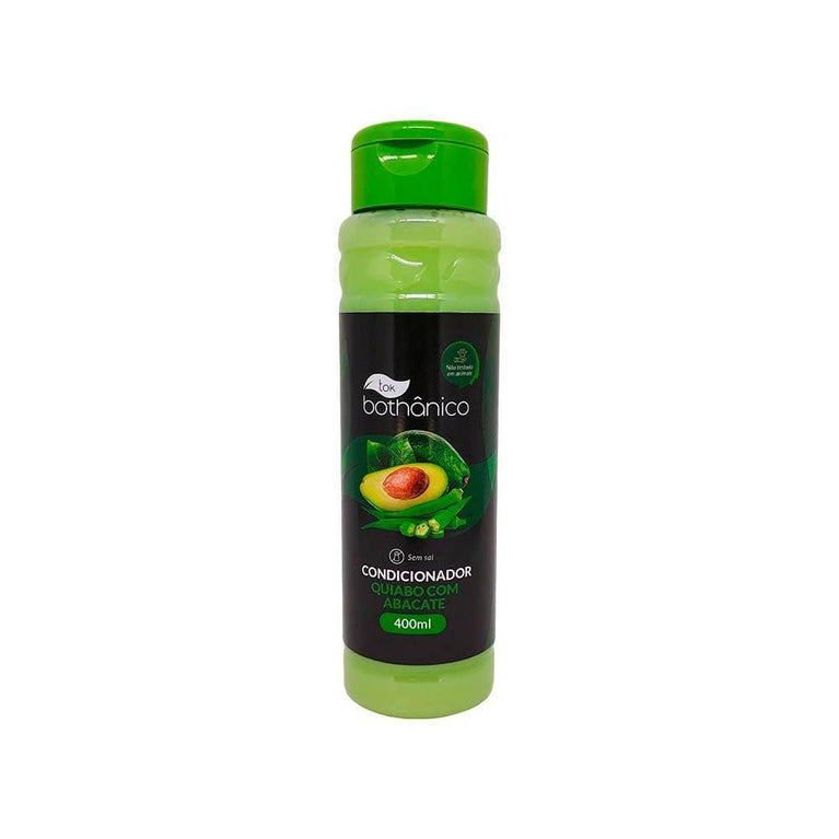 Condicionador Quiabo Com Abacate 400ml Tokbotanico - Drogaria Poupa Centro