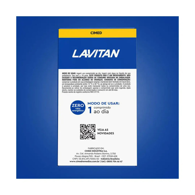 Lavitan Vitamina A-Z Com 60 Comprimidos