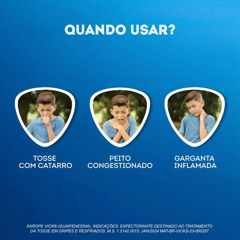 Vick Mel Xarope Expectorante 100ml