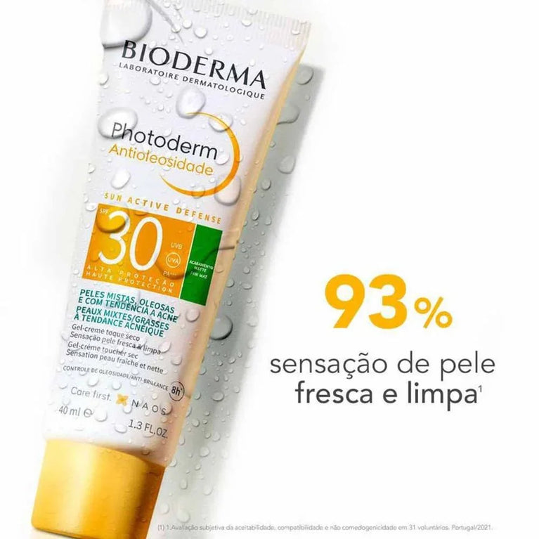 Bioderma Photoderm Antioleosidade Neutro Protetor Solar Facial Fps30 40g