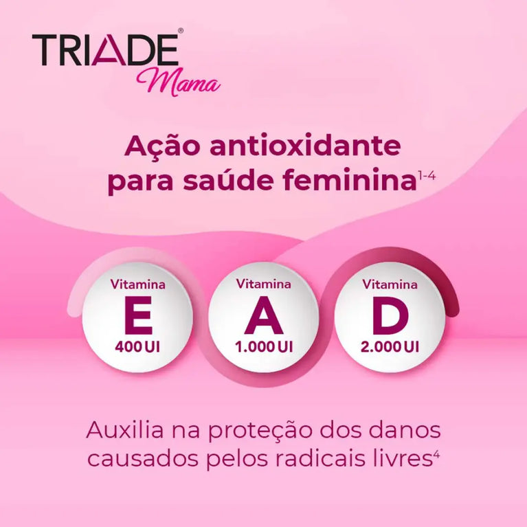 Polivitamínico Triade Mama 30 cápsulas