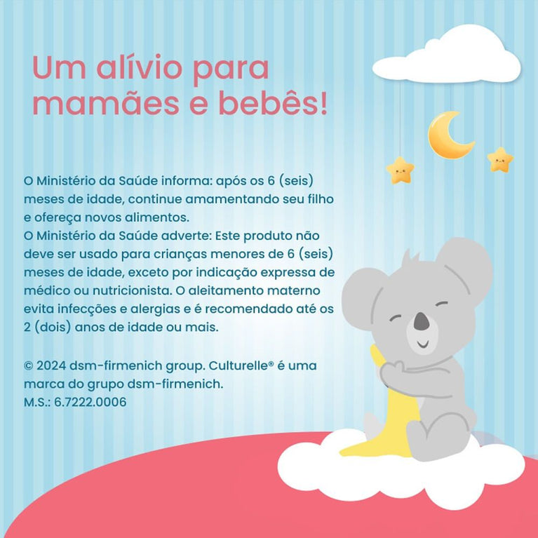 Culturelle Probiótico Bebê Gotas 6ml
