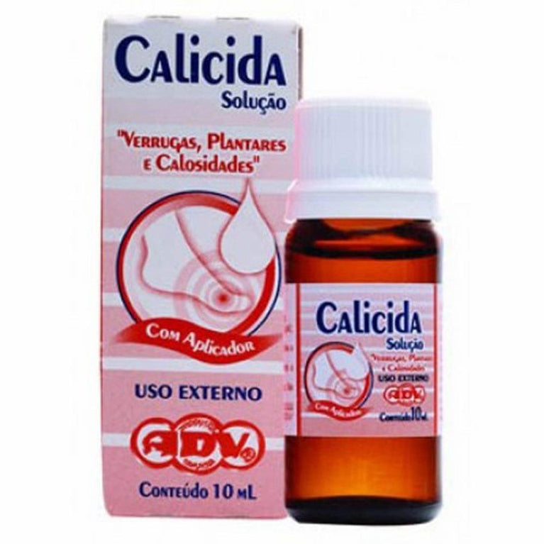 Calicida Solução 10ml ADV - Drogaria Poupa Centro