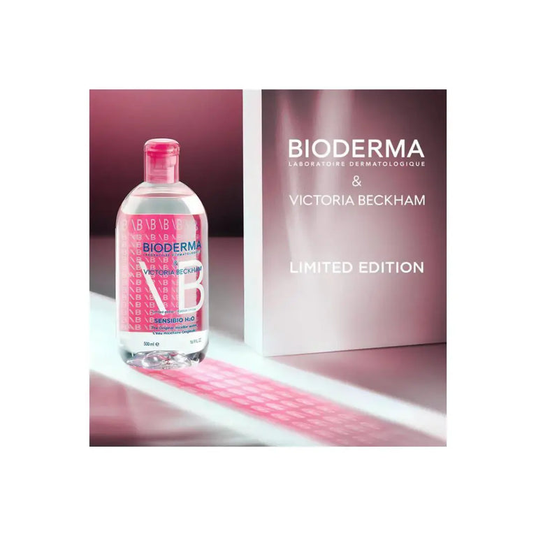 Água Micelar Bioderma Sensibio H2O Victoria Beckham 500ml