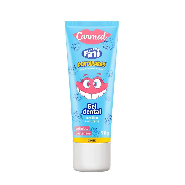 Gel Dental Carmed Fini Dentaduras com Flúor 70g