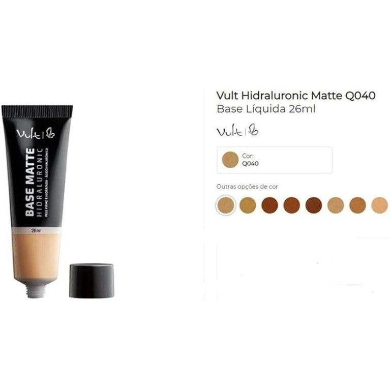 Vult Base Liq Mate Hid 040 26Ml - Drogaria Poupa Centro
