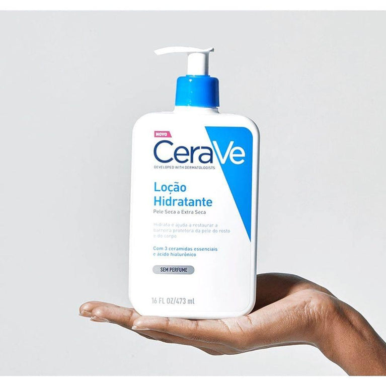 Loção Hidratante Corporal CeraVe com 473ml - Drogaria Poupa Centro