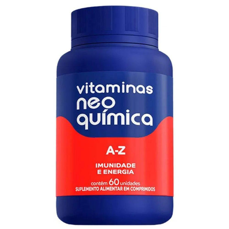 Vitaminas Neo Química A-Z 60 Comprimidos - Drogaria Poupa Centro