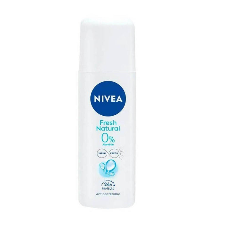 Desodorante Sem Alumínio Spray Nivea Fresh Natural 24h 90ml - Drogaria Poupa Centro
