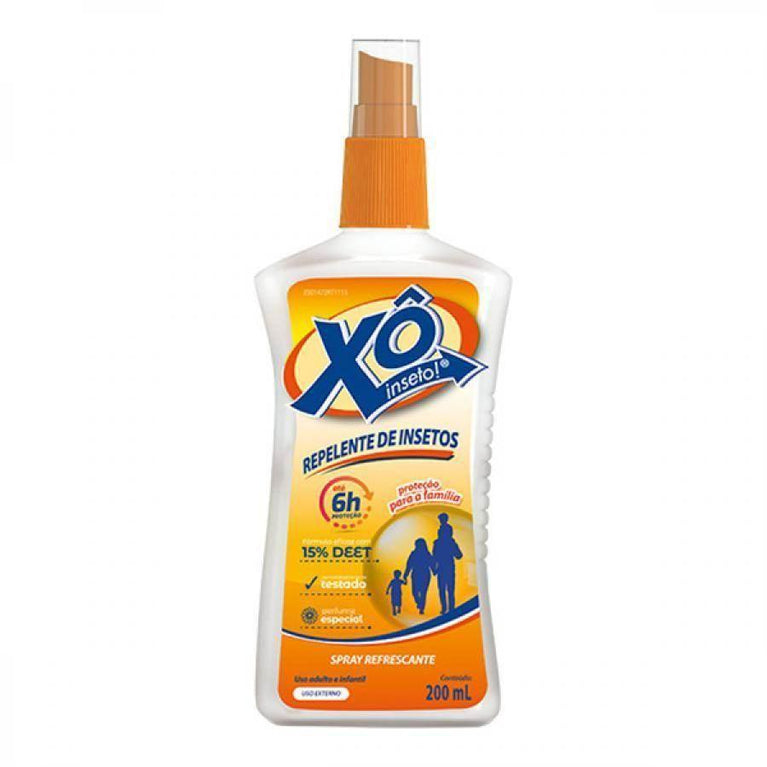 Repelente Xo Inseto Spray 200ml - Drogaria Poupa Centro