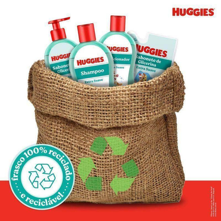 Shampoo para Cabelos Huggies Extra Suave 400ml - Drogaria Poupa Centro