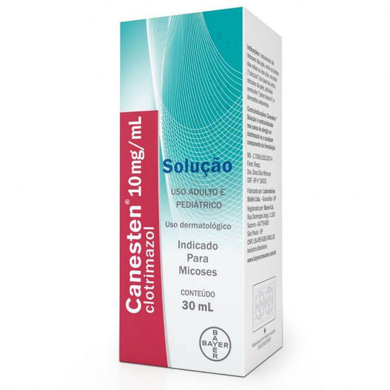 Canesten Solução 30ml - Drogaria Poupa Centro