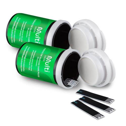 Tiras Para Medidor De Glicemia Glicocheck 50un - Hc489 Multi - Drogaria Poupa Centro