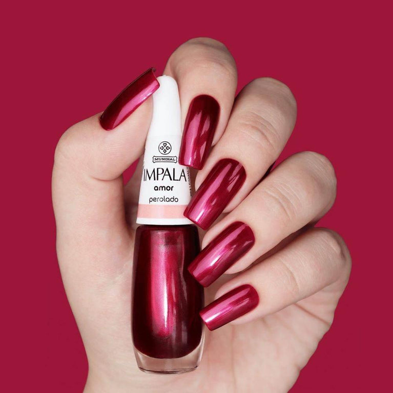 Esmalte Impala Cor Amor Perolado 7,5ml - Drogaria Poupa Centro