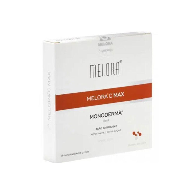 Creme Antirrugas Melora C Max Monoderm (28 monodoses) - Drogaria Poupa Centro