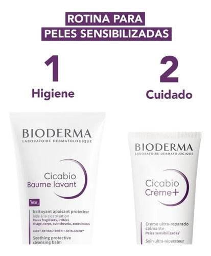 Cicabio Baume Lavant 200 Ml Bioderma Creme De Limpeza - Drogaria Poupa Centro